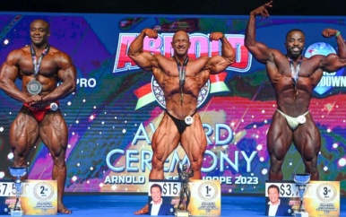 Eddy Wilson tweede op Arnold Classic Madrid