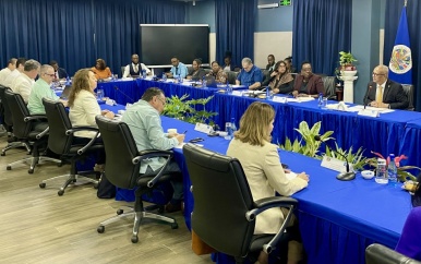 OAS Advance team oriënteert zich in Suriname