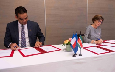 Suriname en Frankrijk ondertekenen samenwerkingsverklaring op het gebied van de Volksgezondheid