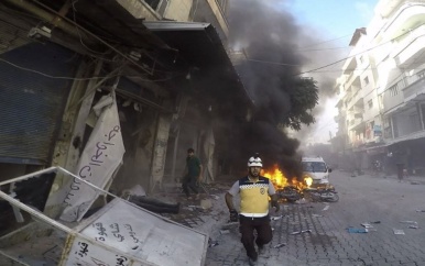 Drone-aanval tijdens diploma-uitreiking Syrisch leger: 112 doden