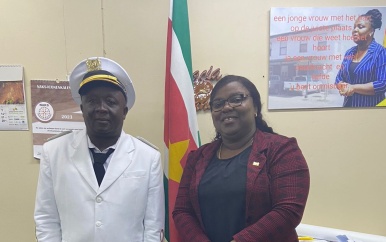 Granman der Aluku’s heeft onderhoud met minister Emanuël