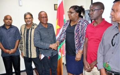 Nieuw gekozen management Multipurpose Corantijn Project