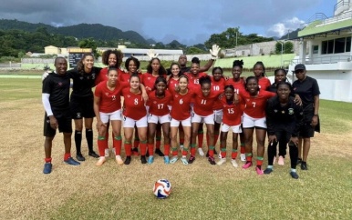 Surinaamse vrouwen verliezen weer tegen Guyana