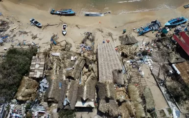 UPDATE: Dodental door orkaan Otis in Mexicaanse badplaats Acapulco loopt op tot 48