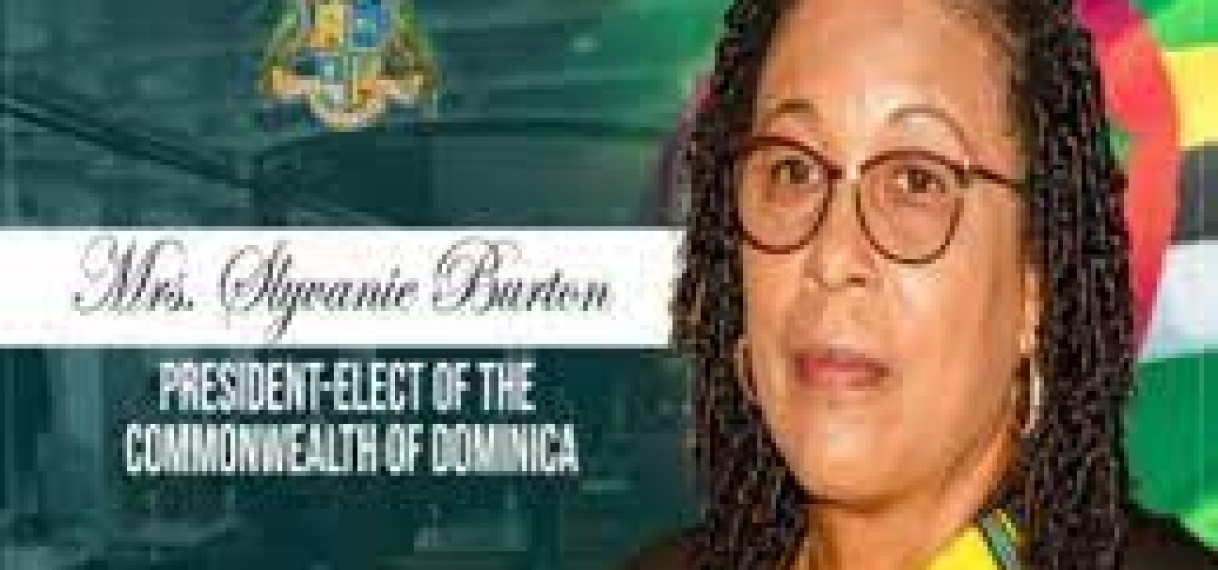Eerste vrouwelijke staatshoofd voor DOMINICA