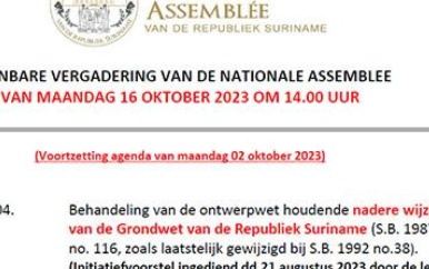 Historische overwinning voor Suriname door invoeren gewijzigd Kiesstelsel