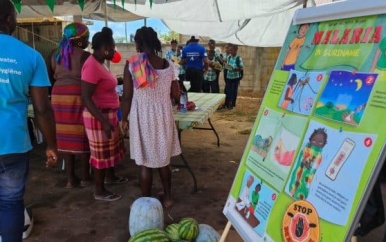 Malaria Programma Suriname en Medische Zending lanceren Gezondheidsdag in samenwerking met lokale gemeenschap