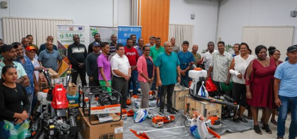 Kleinere boeren en coöperaties willen landbouwproductie in Suriname vergroten