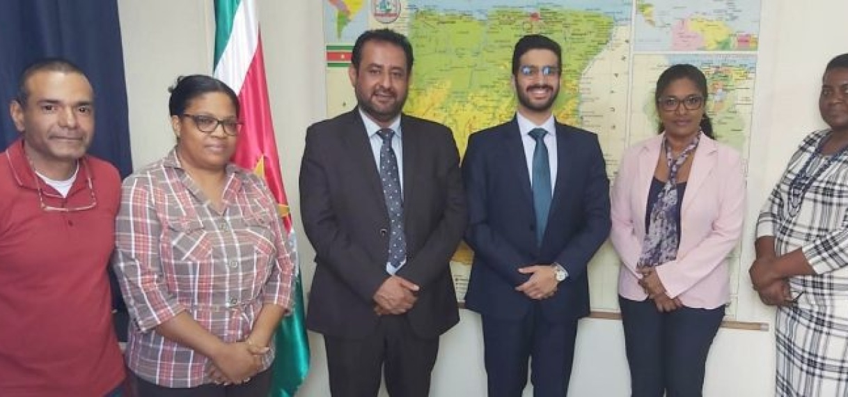 Suriname ontvangt delegatie Saudi fund for Development