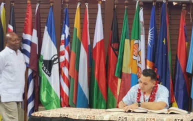 Suriname ondertekent Samoa overeenkomst tussen OACPS en EU