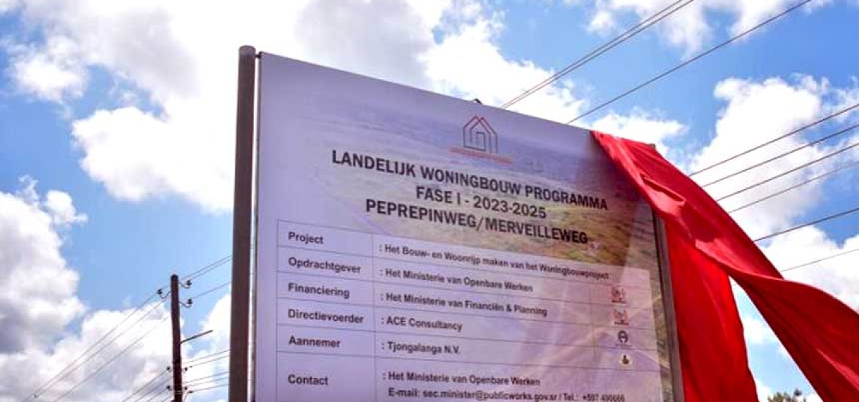 Landelijke woningbouwproject van start