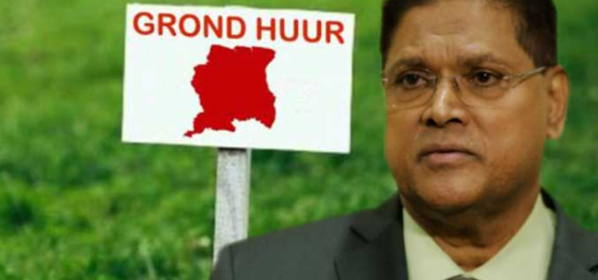 Grondconversie is onderdeel van het sociaal programma