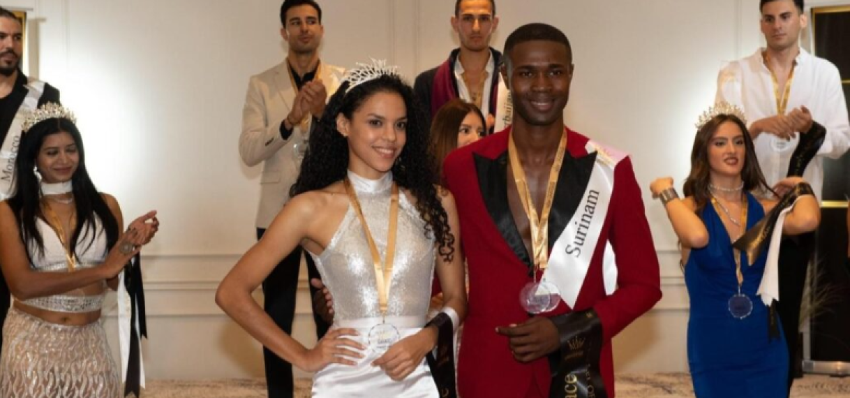 Suriname in de top vijf van landen in de ‘Top Model Of Universe competitie