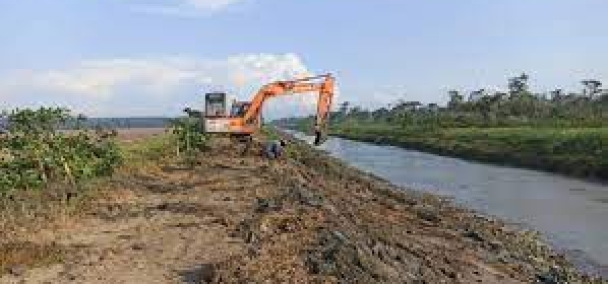 Wateraanvoer vanuit Wakay blijft ontoereikend voor tijdige padieinzaai