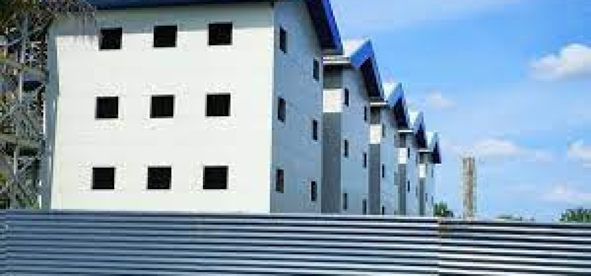 Studenten housing Camping Village zijn de situatie zat