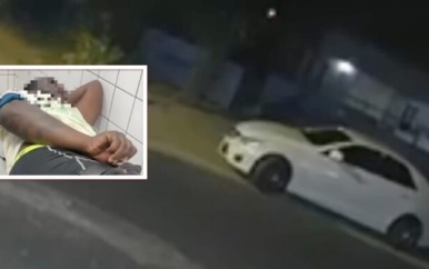 Bekende zanger beschoten in auto