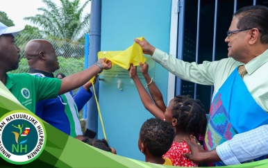 Schoon drinkwater voor Nieuw Lombé, Kapasikele en Moejekiiki