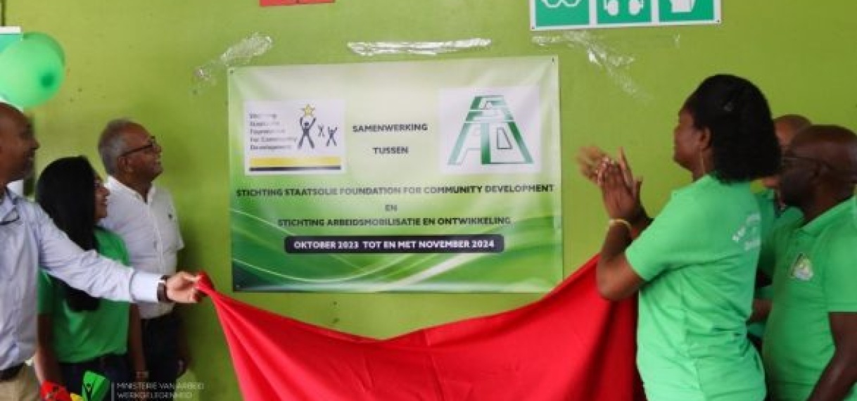 Staatsolie Foundation en SAO lanceren lasproject