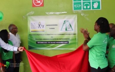 Staatsolie Foundation en SAO lanceren lasproject