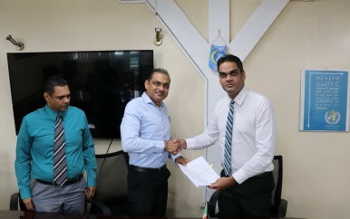 Aanstellen directieteam inzake het voorbereiden van de opzet van een Zorgautoriteit in Suriname