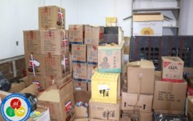 ECD neemt illegale goederen in beslag