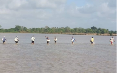 Inzet 3e Wakay-pomp zorgt voor genoeg irrigatiewater rijstpolders in westelijk deel Nickerie