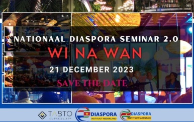 Diaspora Seminar 2.0 vanwege grote interesse verschoven