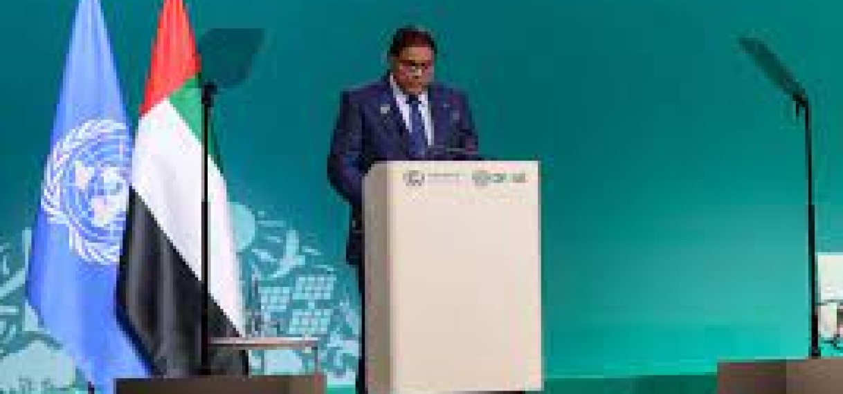 President Santokhi pleit op COP28 voor behoud bos en biodiversiteit