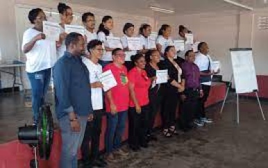 Certificaatuitreiking TCT/SHTTC te Bernharddorp