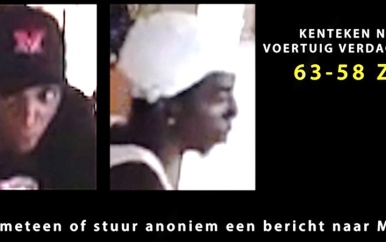 Opsporing verdachten roofoverval op senioren burger