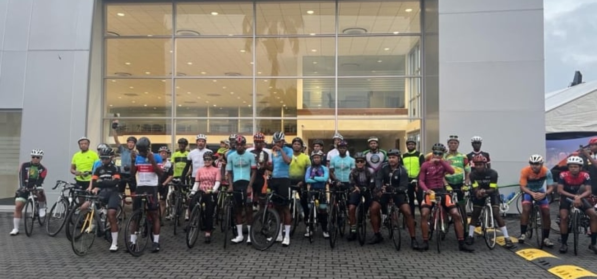 “One Guyana Cycle Group Ride” wordt avontuurlijk spektakel