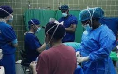 Succesvolle oogmissie in Mungra Medisch Centrum Nickerie