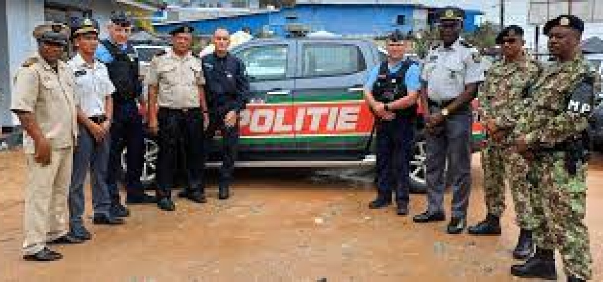 Launch samenwerking KPS en Gendarmerie Frans-Guyana
