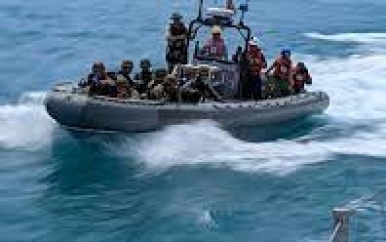 President Santokhi pleit voor verbeterde beveiliging van maritieme zone