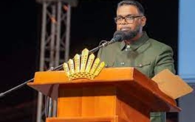 President Irfaan Ali, nieuwe Caricom voorzitter