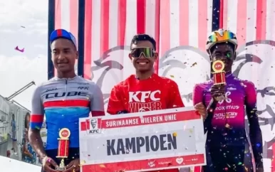 Dimitri Madamsir snelste tijdens KFC x SWU opening wielerseizoen tijdrit