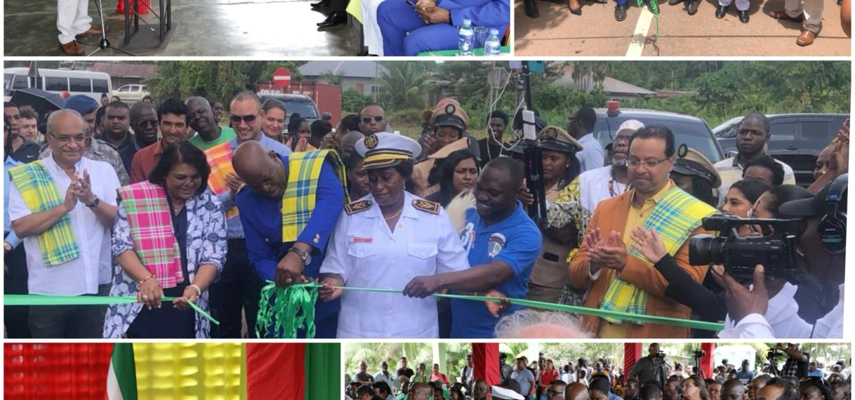 Voltooiing van de Weg naar Ricanaumofo in Marowijne District