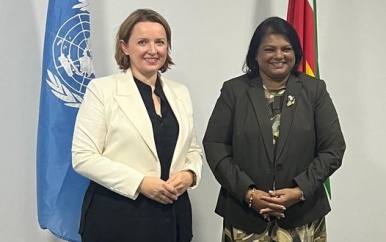 “VN-coördinator en minister van Defensie van Suriname bespreken langetermijnvisie voor inclusieve ontwikkeling”