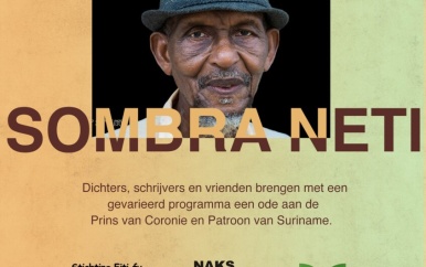 Feestelijke huldiging van voordrachtskunstenaar S. Sombra ter ere van zijn 85ste verjaardag