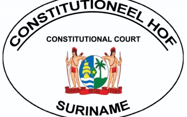 Het Constitutioneel Hof (CHof) van Suriname is eindelijk weer compleet.