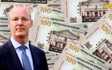 President DNB: “Cash is king” in Suriname