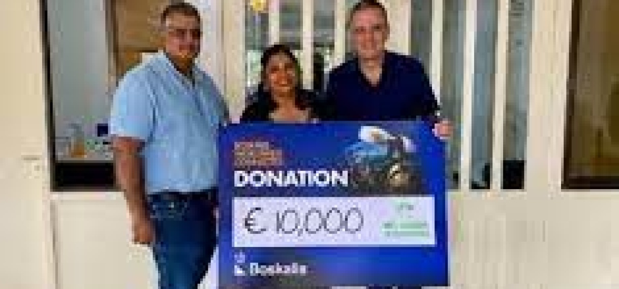 Mr. Huber Stichting ontvangt donatie van Boskalis voor zorg van kinderen met beperking