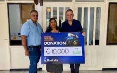Mr. Huber Stichting ontvangt donatie van Boskalis voor zorg van kinderen met beperking