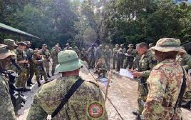 Het Nationaal Leger van Suriname (NL) kondigt terugkeer van grote legeroefeningen aan