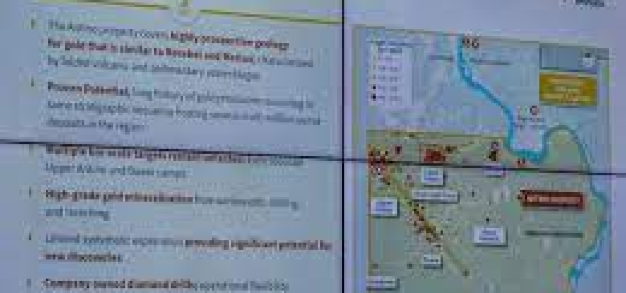 Bespreking van het Antino-goudproject met president Santokhi