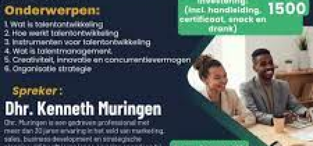 Investeer in talentontwikkeling voor duurzame inzetbaarheid van uw personeel