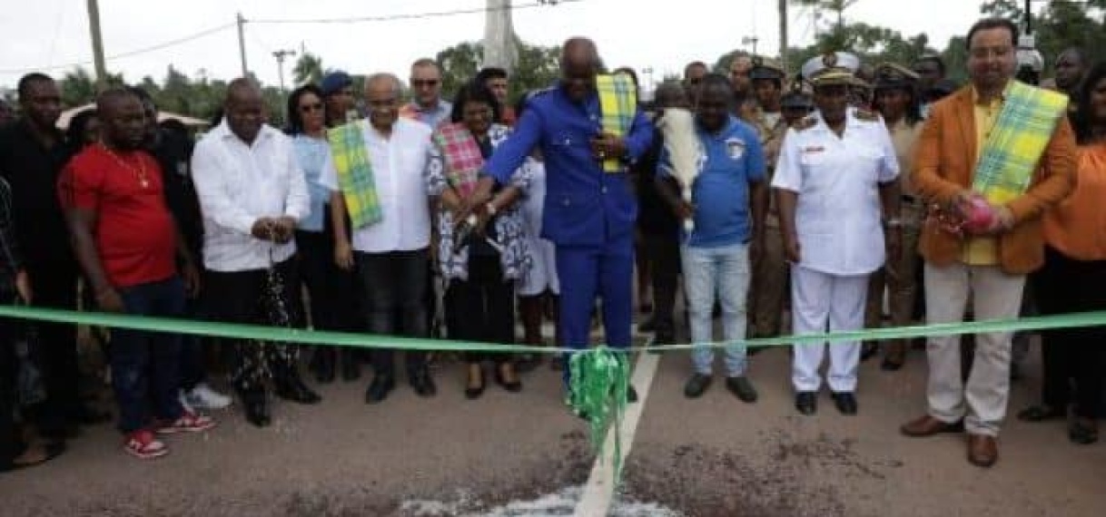 Eerste oplevering weg naar Ricanaumofo een feit