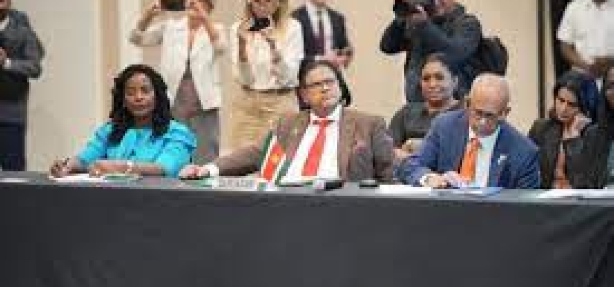 Guyana, Brazilië en Suriname gaan akkoord met werkgroepen over infrastructuur en energie
