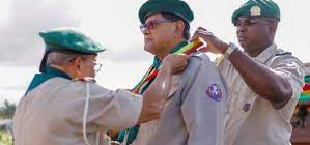 President Santokhi Geïnstalleerd als Chief Scout van de Padvinderij Suriname