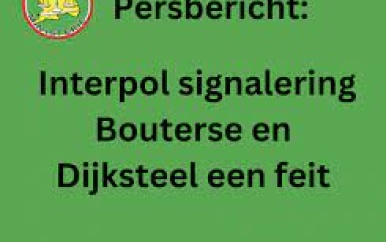 Interpol signaleert Bouterse en Dijksteel: Internationale opsporing gestart